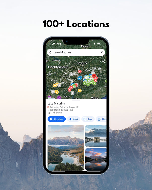 Dolomites Guide + Digital Map