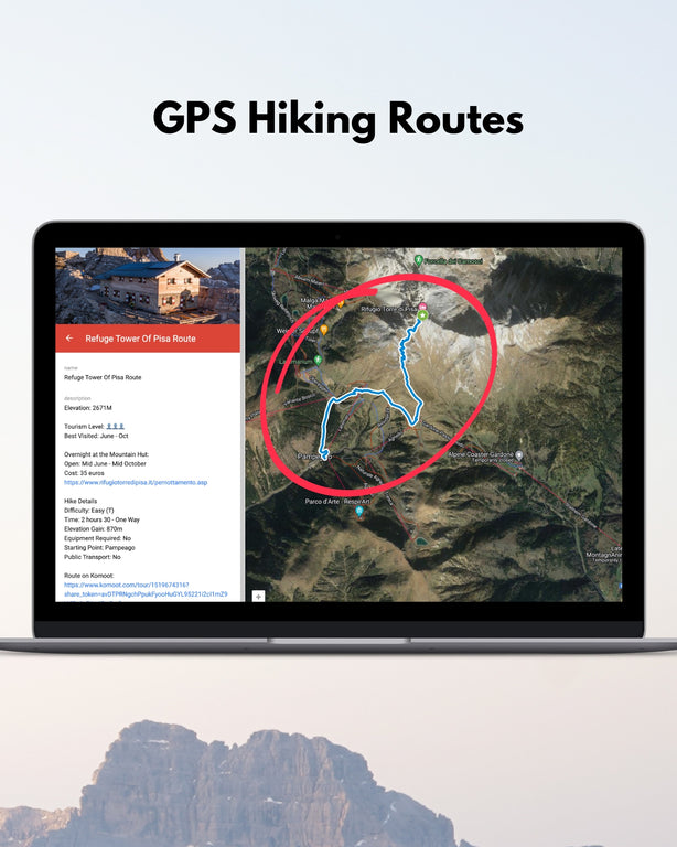 Dolomites Guide + Digital Map